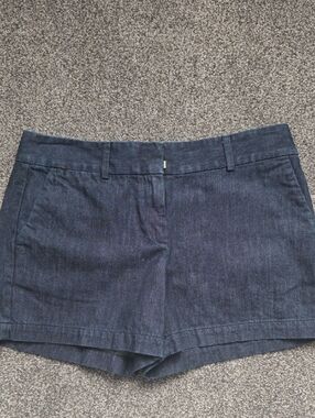 LOFT Dark Blue Denim Shorts